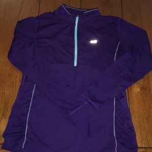 Workout zip up top